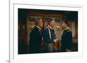 La Prisonniere du Desert THE SEARCHERS by JohnFord with Samuel Johnson Clayton, John Wayne and Patr-null-Framed Photo