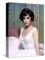 La proie des vautours Never So Few by JohnSturges with Gina Lollobrigida, 1959 (photo)-null-Stretched Canvas