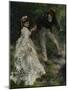 La Promenade, 1870-Pierre-Auguste Renoir-Mounted Giclee Print
