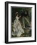 La Promenade, 1870-Pierre-Auguste Renoir-Framed Giclee Print