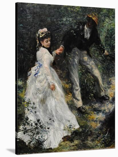 La Promenade, 1870-Pierre-Auguste Renoir-Stretched Canvas