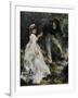 La Promenade, 1870-Pierre-Auguste Renoir-Framed Premium Giclee Print