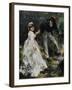 La Promenade, 1870-Pierre-Auguste Renoir-Framed Giclee Print