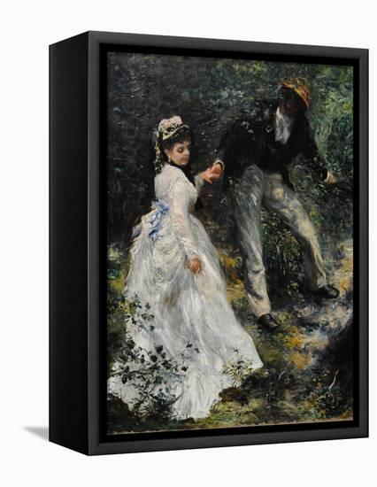 La Promenade, 1870-Pierre-Auguste Renoir-Framed Stretched Canvas