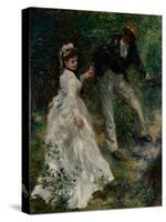 La Promenade, 1870-Pierre-Auguste Renoir-Stretched Canvas