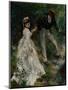 La Promenade, 1870-Pierre-Auguste Renoir-Mounted Giclee Print