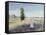 La Promenade (Argenteuil), 1875-Claude Monet-Framed Stretched Canvas