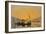 La Promenade Au Coucher Du Soleil-Francois Bocion-Framed Giclee Print