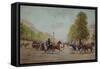 La promenade aux Champs-Elysées-Jean Béraud-Framed Stretched Canvas