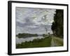 La Promenade d'Argenteuil-Claude Monet-Framed Giclee Print