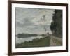 La Promenade D'Argenteuil-Claude Monet-Framed Giclee Print