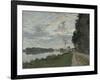 La Promenade D'Argenteuil-Claude Monet-Framed Giclee Print