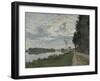 La Promenade D'Argenteuil-Claude Monet-Framed Giclee Print