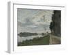 La Promenade D'Argenteuil-Claude Monet-Framed Giclee Print