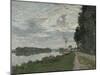 La Promenade D'Argenteuil-Claude Monet-Mounted Giclee Print