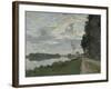 La Promenade D'Argenteuil-Claude Monet-Framed Giclee Print