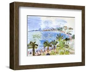 La Promenade des Anglais, c.1928-Raoul Dufy-Framed Art Print