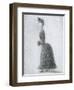 La Promeneuse au Manchon-Georges Seurat-Framed Giclee Print