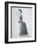 La Promeneuse au Manchon-Georges Seurat-Framed Giclee Print