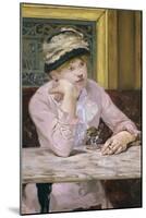 La Prune-Edouard Manet-Mounted Giclee Print