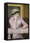 La Prune-Edouard Manet-Framed Stretched Canvas