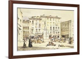 La Puerta Del Sol-John Frederick Lewis-Framed Giclee Print