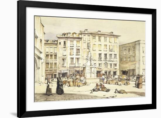 La Puerta Del Sol-John Frederick Lewis-Framed Giclee Print