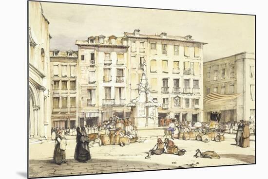 La Puerta Del Sol-John Frederick Lewis-Mounted Giclee Print