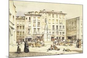 La Puerta Del Sol-John Frederick Lewis-Mounted Giclee Print