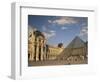 La Pyramide and the Musee Du Louvre, Paris, France-Lee Frost-Framed Photographic Print