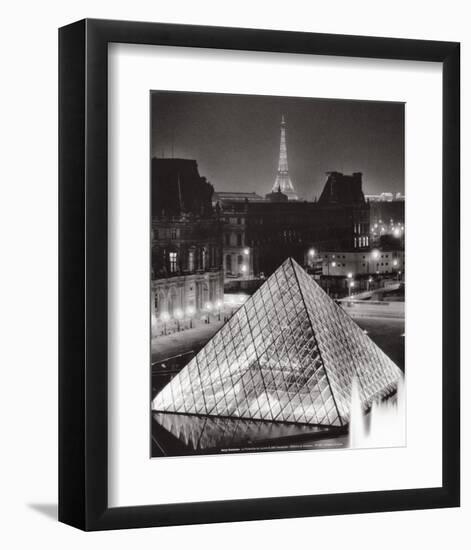 La Pyramide de Louvre-Serge Sautereau-Framed Art Print