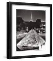 La Pyramide de Louvre-Serge Sautereau-Framed Art Print
