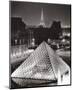 La Pyramide de Louvre-Serge Sautereau-Mounted Art Print