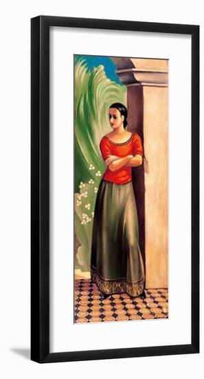 La Querida-Paul Valentine Lantz-Framed Art Print