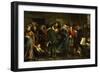 La Queue À La Boucherie (Queue at Butcher's Shop), 1871-Clément-Auguste Andrieux (Attr to)-Framed Giclee Print