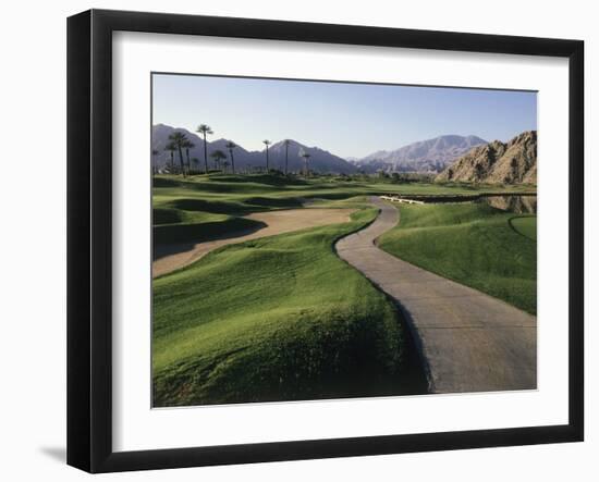 La Quinta Golf Course, California, USA-null-Framed Photographic Print