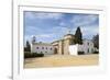 La Rabida Monastery where Columbus stayed before historic voyage of 1492, La Rabida, Huelva, Costa -Stuart Black-Framed Photographic Print