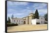 La Rabida Monastery where Columbus stayed before historic voyage of 1492, La Rabida, Huelva, Costa -Stuart Black-Framed Stretched Canvas