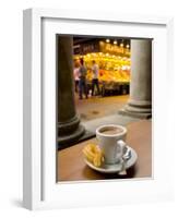 La Rambla, La Boqueria Market, Chocolate con Churros Breakfast, Barcelona, Spain-Alan Copson-Framed Photographic Print