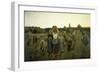 La Rappel Des Glaneursthe Recall of the Gleaners-Jules Breton-Framed Giclee Print