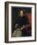 'La Reina Maria De Inglaterra', (Mary Tudor, Queen of England), 1554, (c1934)-Antonis Mor-Framed Giclee Print