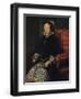 'La Reina Maria De Inglaterra', (Mary Tudor, Queen of England), 1554, (c1934)-Antonis Mor-Framed Giclee Print