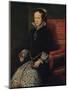 'La Reina Maria De Inglaterra', (Mary Tudor, Queen of England), 1554, (c1934)-Antonis Mor-Mounted Giclee Print