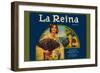 La Reina-Western Lithograph Co-Framed Art Print