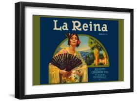 La Reina-Western Lithograph Co-Framed Art Print