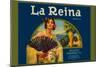 La Reina-Western Lithograph Co-Mounted Art Print