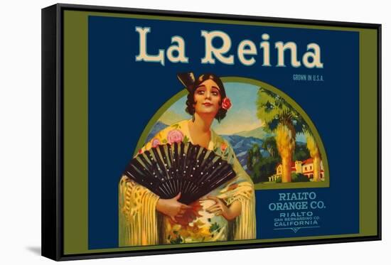 La Reina-Western Lithograph Co-Framed Stretched Canvas