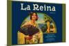 La Reina-Western Lithograph Co-Mounted Premium Giclee Print