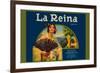 La Reina-Western Lithograph Co-Framed Art Print