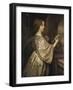 La Reine Christine De Suede - Portrait of Queen Christina of Sweden (1626-1689), by Beck, David (16-David Beck-Framed Giclee Print